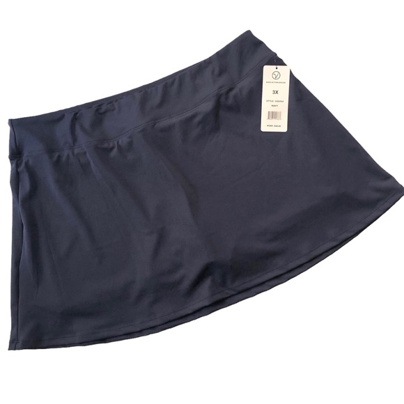 NWT VOGO Athletica Women’s Plus Size Skort Navy size 3X - Picture 8 of 11